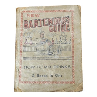 Classic 1920, “Bartender’s Guide to Cocktails” For Sale