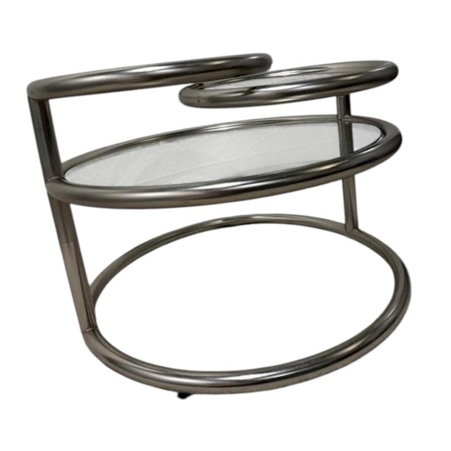 1970s Midcentury Modern Side Table For Sale - Image 5 of 5