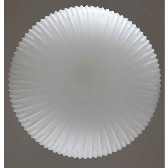 Large Mid-Century Opaline Glass Pendant, 1960s For Sale - Image 6 of 10