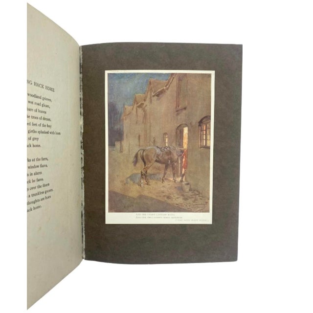 Scattered Scarlet by Will H. Ogilvie 1923 Hardcover Book Equestrian For Sale In Washington DC - Image 6 of 12