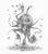 Jax, the Mischievous Pumpkin Lad by Timothy Von Rueden | Graphite on Mixed Medium Paper Illustration of a playful pumpkin character. For Sale