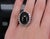 Late 20th Century Massive 26.18ct Green Tourmaline 1.83ct Diamond 18k White Gold Ring Size 4.75 For Sale - Image 13 of 18