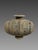 Polychrome earthenware cocoon vase, Early Han Dynasty (206 BC - 220 AD). Ancient China For Sale