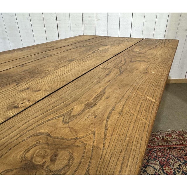 Extendable Oak Table with Gothic Decoration, 1930s For Sale - Image 15 of 18