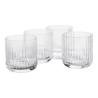 Santana Double Old-Fashioned Glasses, Set of 4 For Sale