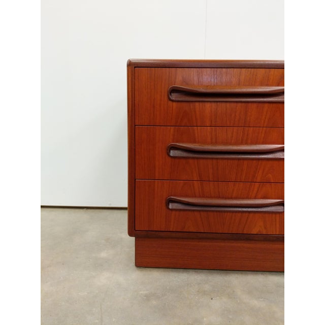 Mid-Century Modern Vintage G Plan Fresco Mid Century Modern Teak Nightstand / Low Chest For Sale - Image 3 of 7