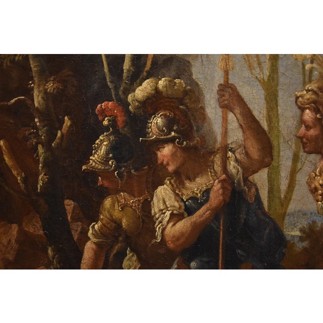 Francesco Fontebasso, Alexander the Great, 1760, Oil on Canvas For Sale - Image 12 of 16