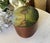 1980's Oval Bentwood Shaker Box, Folk Art Rural Scene, Artist Signed Inez, 11" For Sale - Image 10 of 17