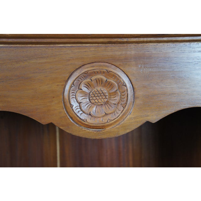 Traditional Mahogany 12 Bottle Wine Rack Holder Bar Cabinet Storage Stand For Sale - Image 12 of 12