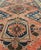 Mid 20th Century Vintage Oushak Rug From Turkey With Medallions in Salmon Pink and Blue For Sale - Image 5 of 8