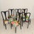 Vintage Italian Dining Chairs by Osvaldo Borsani, 1940s, Set of 6 For Sale - Image 6 of 12