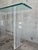 Mid 20th Century Vintage Mid-Century Lucite Console Table With Beveled Glass Top For Sale - Image 5 of 6
