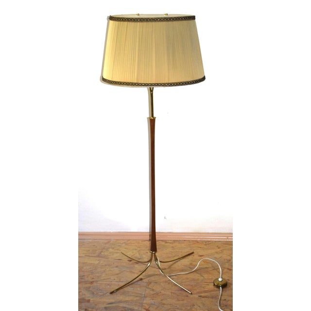 Vintage Floor Lamp from Vereinigte Werkstätten München, 1960s For Sale - Image 6 of 6