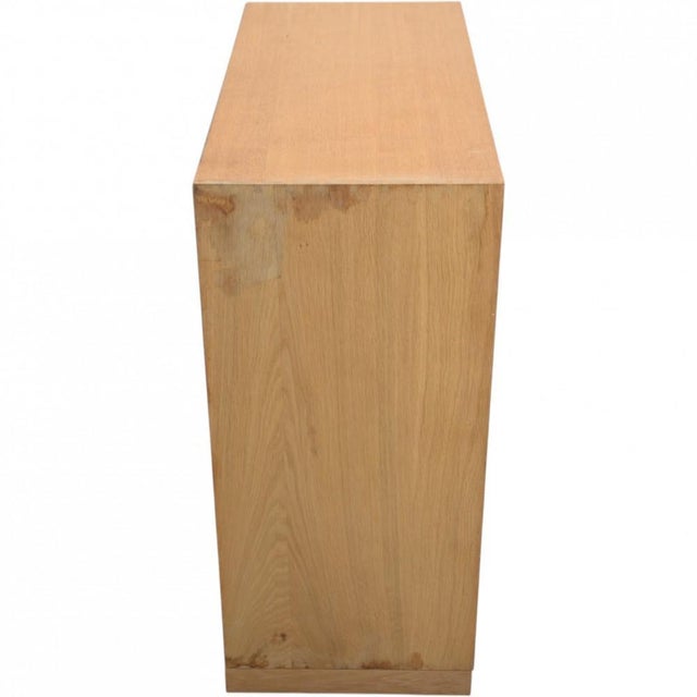 Vintage Deep Bookcase in Oak by Mogens Koch, 1980s For Sale - Image 12 of 16