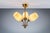 This exquisite 1940s finnish chandelier, designed by itsu, is a true testament to the elegance and craftsmanship of mid-...