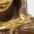 Ornamental & Decorative Materials Early 20th C. Nepalese 24k Gold Leaf Over Heavy Copper Meditating Shakyamuni Buddha For Sale - Image 7 of 9