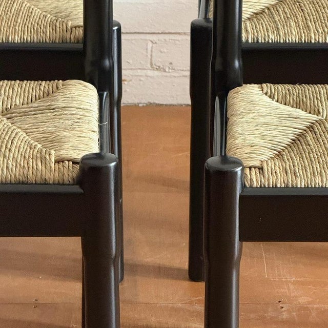 Carimate Chairs by Vico Magistretti for Habitat, Set of 4 For Sale - Image 9 of 11