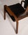 Chairs in Wengé Plywood and Black Leather by Yngve Ekström for Swedese, 1970s, Set of 2 For Sale - Image 9 of 16