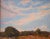 Cloud Movement by Lorenzo Chavez | Oil on Canvas Panel Landscape with clouds and trees. For Sale