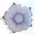 1980s Vintage Viking Glass Frosted Purple Lotus Fruit Bowl For Sale - Image 5 of 12