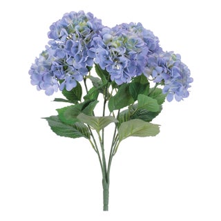 Hydrangea Floral Bush (Set of 2) For Sale