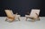 1960s Sculptural Oak Lounge Chairs, Europe, 1960s, Set of 2 For Sale - Image 5 of 14