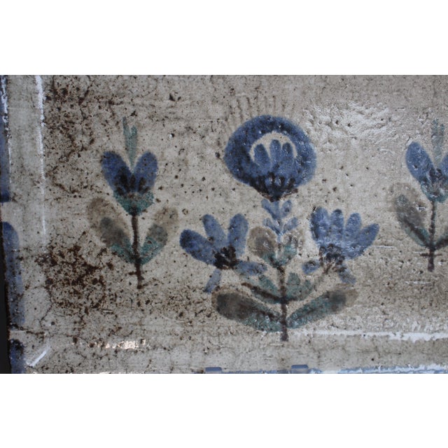 Mid-Century Modern French Ceramic Tray by Gustave Reynaud, 1960s For Sale - Image 6 of 11