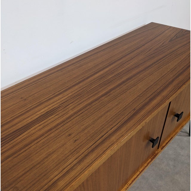 Wood Vintage TV Lowboard, 1960s For Sale - Image 7 of 9