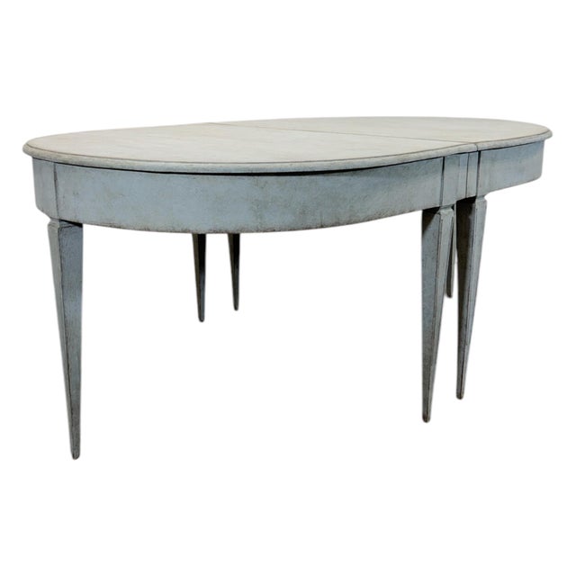 Mid 19th Century Gustavian Style Dining Table For Sale - Image 6 of 8