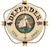 Textile New York Yacht Club America’s Cup Defender 1895 Nautical Life Preserver 24"d For Sale - Image 7 of 9