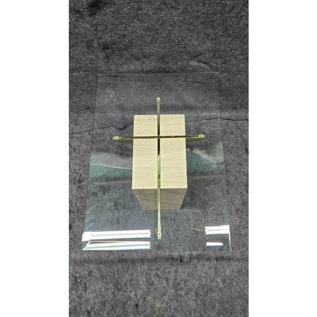 This table is a beautiful combination of elegance and contemporary style. Its sturdy base features a marbled design and a...