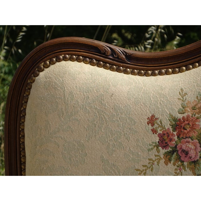 Louis XV Slant Bed with Slatted Base, 1950s For Sale - Image 10 of 18