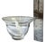Christofle Vintage Delicate Blown Glass Caviar Chiller Bowl Server With Mother-of-Pearl Spoon For Sale - Image 4 of 5