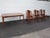 Brown Young Furniture Mid Century Floating Top Sculptura Dining Table Six Chairs 6649 For Sale - Image 8 of 18