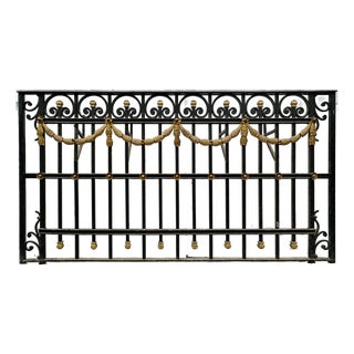 Antique English Balcony Front For Sale