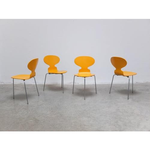 Early Ant Chairs by Arne Jacobsen for Fritz Hansen, 1974, Set of 4 For Sale - Image 11 of 18
