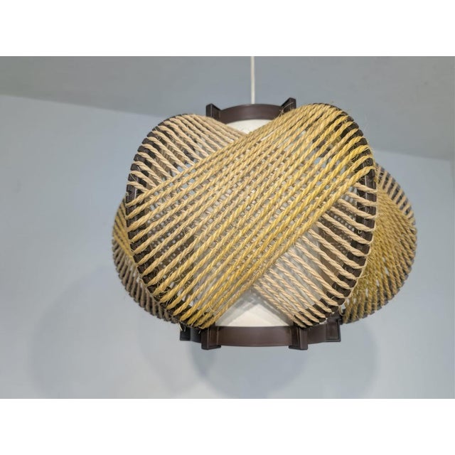 Vintage Hanging Lamp by Mk Leuchten, 1970s For Sale - Image 6 of 18