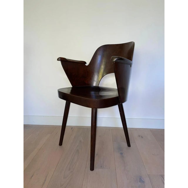 Desk Chair by Oswald Haerdtl for Ton, 1930s For Sale - Image 6 of 12