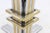 Metal Sculptural Round Dining Table in Chrome and Brass attributed to Banci Firenze, 1970s For Sale - Image 7 of 13