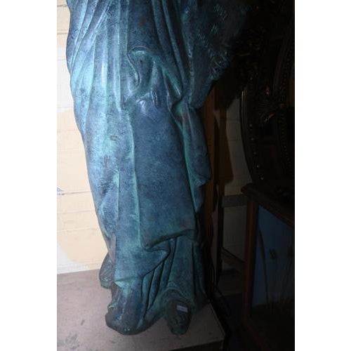 Bronze Statue of Liberty, 1930s For Sale - Image 6 of 14