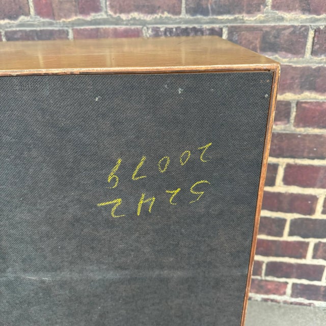 George Nelson for Herman Miller Thin Edge Prototype Cabinet Hairpin Leg For Sale - Image 12 of 12