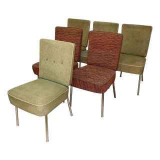 Mid-Century Chairs, 1960s, Set of 6 For Sale