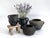 Over 100 years old and used for making and storing yoghurt, these handmade vessels are irregular in shape and made from a...