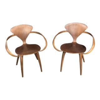 Cherner Armchairs by Norman Cherner, Cherner Chair Company, 2005 (Pair) For Sale