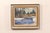 A framed winter landscape oil on canvas by David Hettinger (American, b. 1946), from the late 20th century. David P....