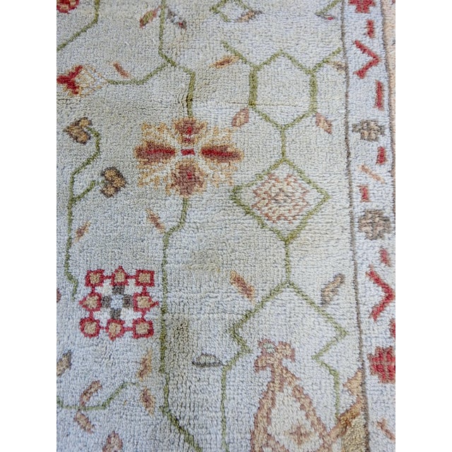 Early 20th Century Oushak Rug For Sale - Image 9 of 11