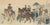 Chikanobu Triptych, Shogun Returns from the Hunt in Koganehara, 1897, Paper For Sale - Image 3 of 10