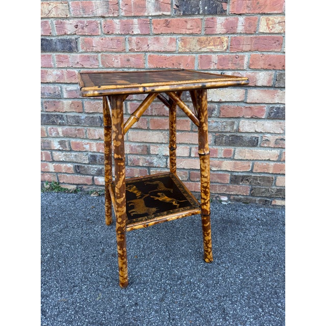 19th Century English Bamboo Table For Sale - Image 4 of 7