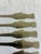 Vintage Silver-Tone Swordfish Cocktail Skewers, Set of 8 For Sale - Image 4 of 8