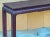 Asian Modern Grasscloth Wrapped Ming Style Console Tables Att. Baker Furniture For Sale In Atlanta - Image 6 of 12